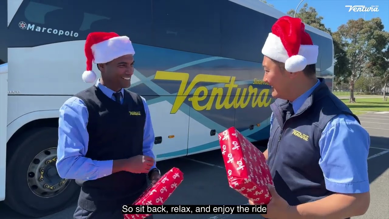 Book Your Ventura Charter for the Festive Season | Christmas Party & Event Transport Made Easy